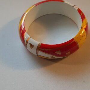 Brand New Handmade, Impeccable, designer, Vintage, Floral Bangle